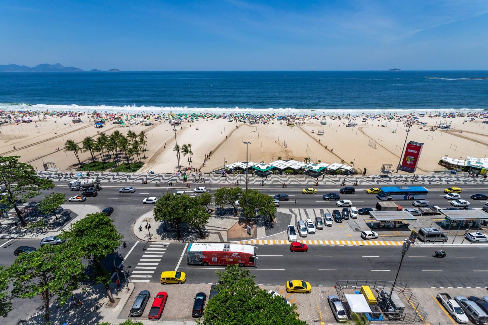 Unhotel - Luxuosos Apartamentos Na Atlantica A Beira-Mar, Copacabana Rio de Janeiro Dış mekan fotoğraf