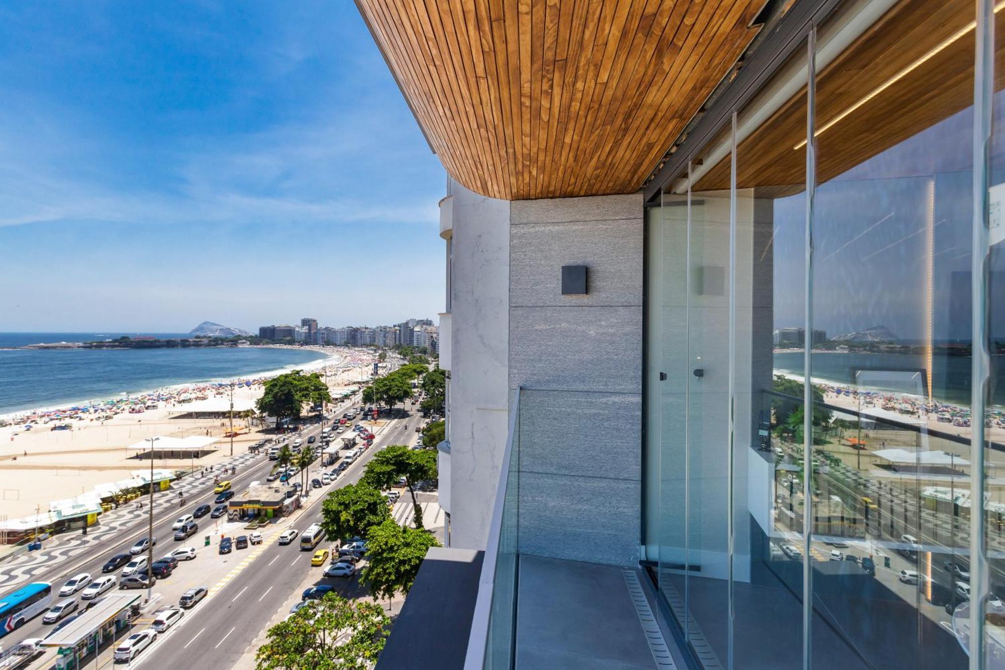 Unhotel - Luxuosos Apartamentos Na Atlantica A Beira-Mar, Copacabana Rio de Janeiro Dış mekan fotoğraf