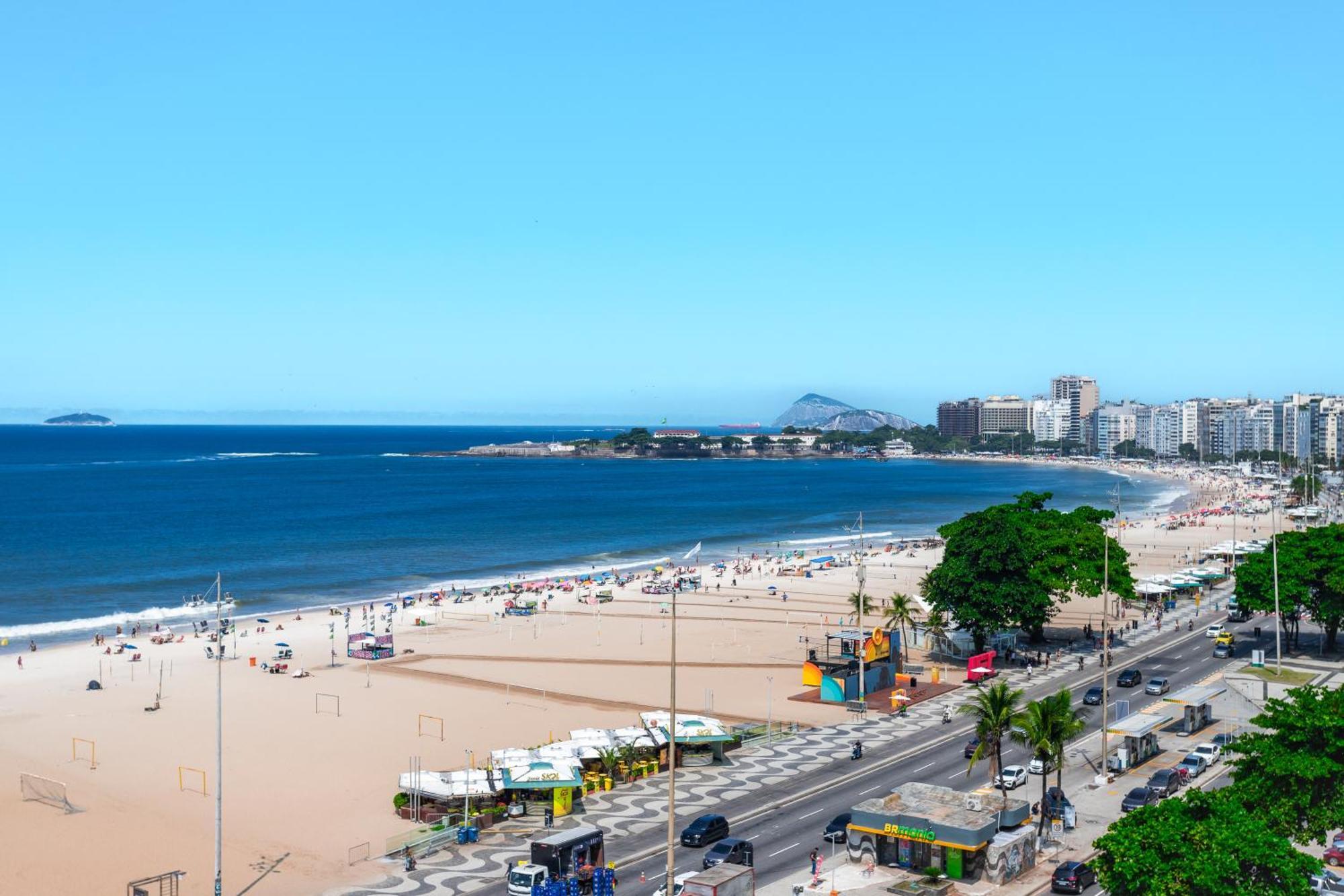 Unhotel - Luxuosos Apartamentos Na Atlantica A Beira-Mar, Copacabana Rio de Janeiro Dış mekan fotoğraf