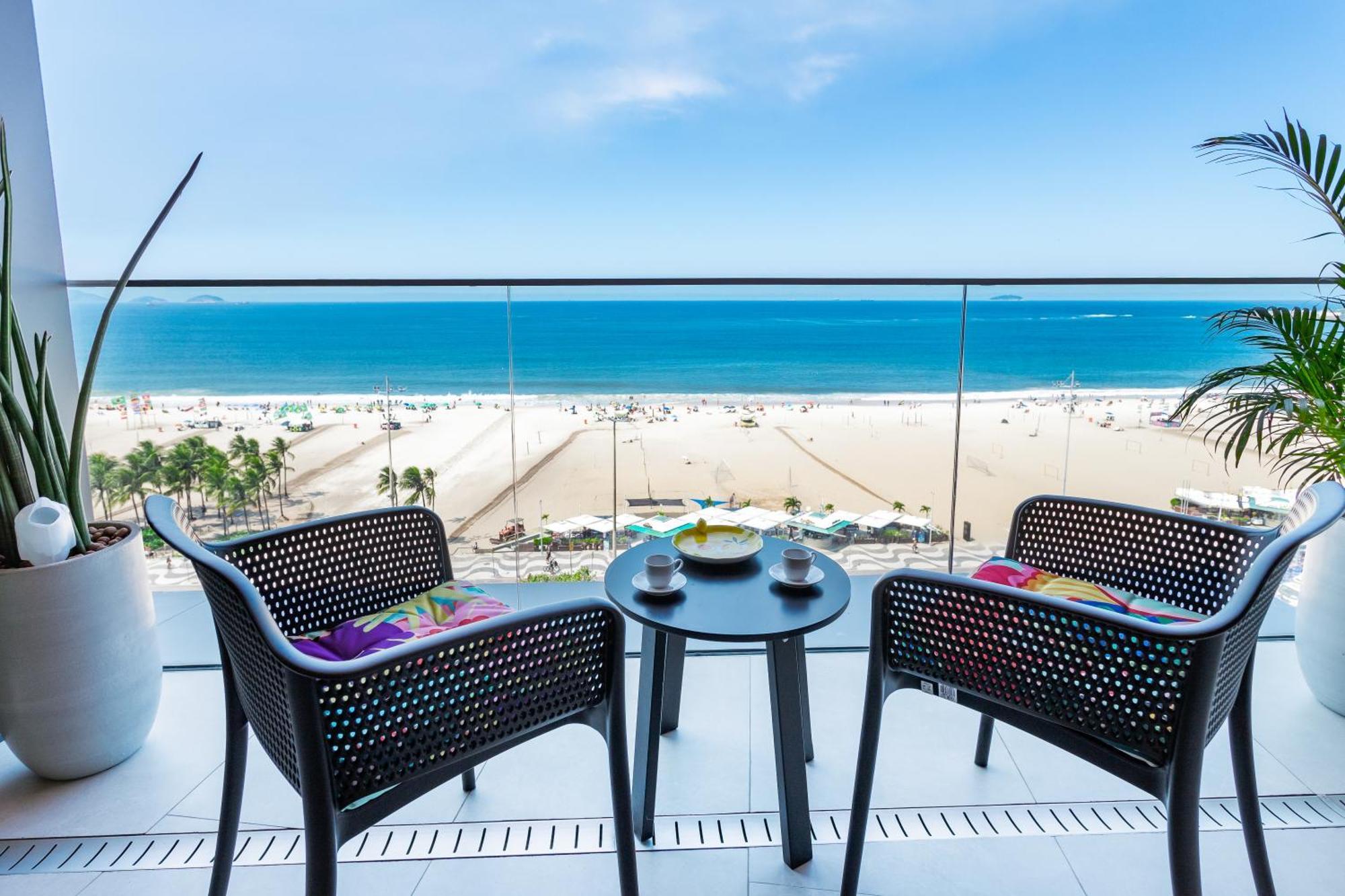 Unhotel - Luxuosos Apartamentos Na Atlantica A Beira-Mar, Copacabana Rio de Janeiro Dış mekan fotoğraf